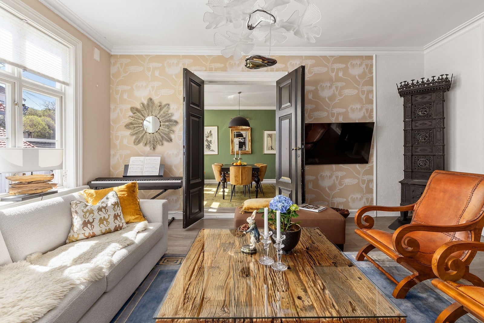 To flotte stuer på rad. Galleribilde