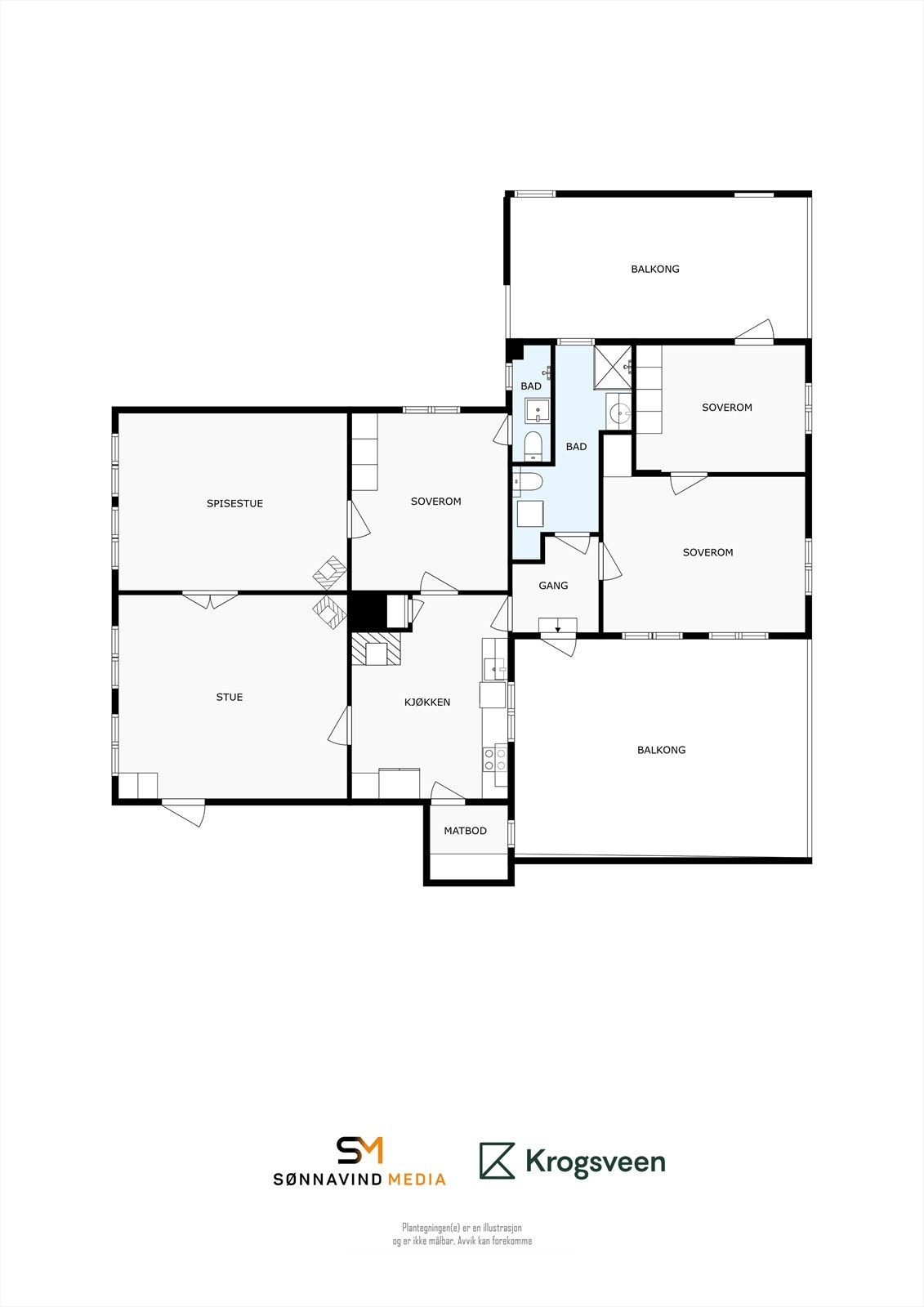 Plantegning. Galleribilde