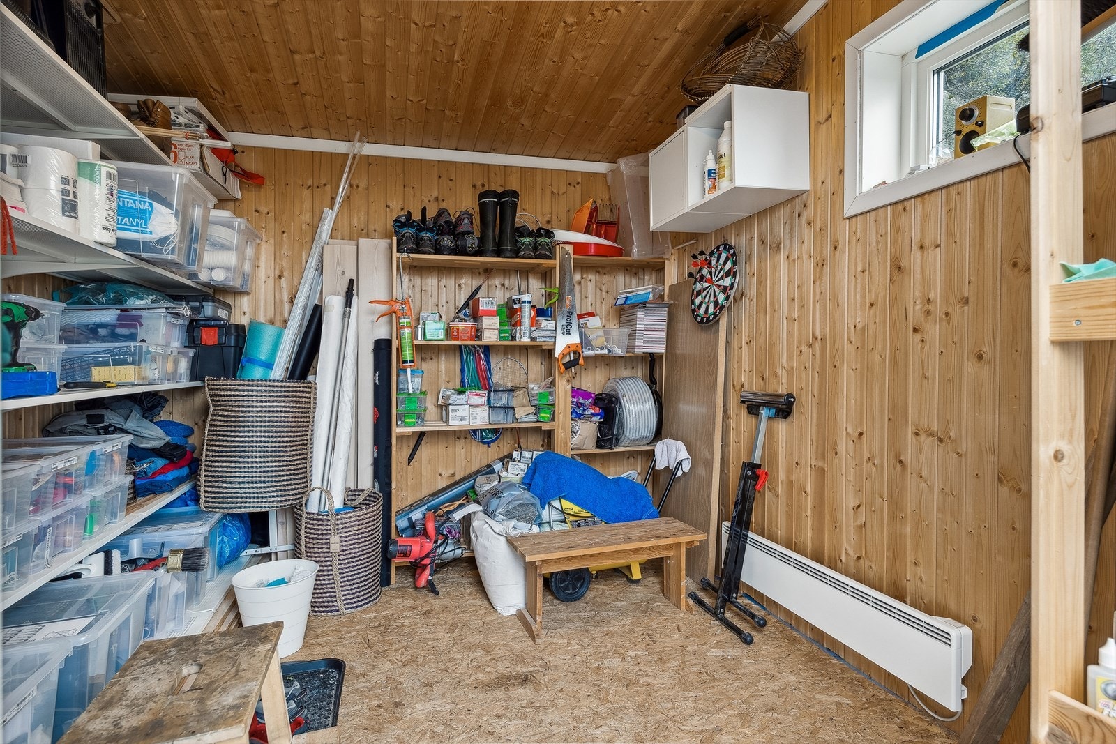 God plass til lagring og oppbevaring. Galleribilde