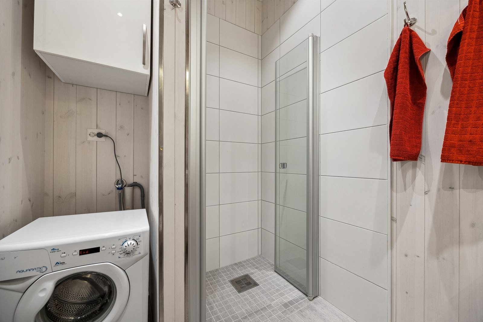 I fritidsboligen er det etablert to baderom. Galleribilde