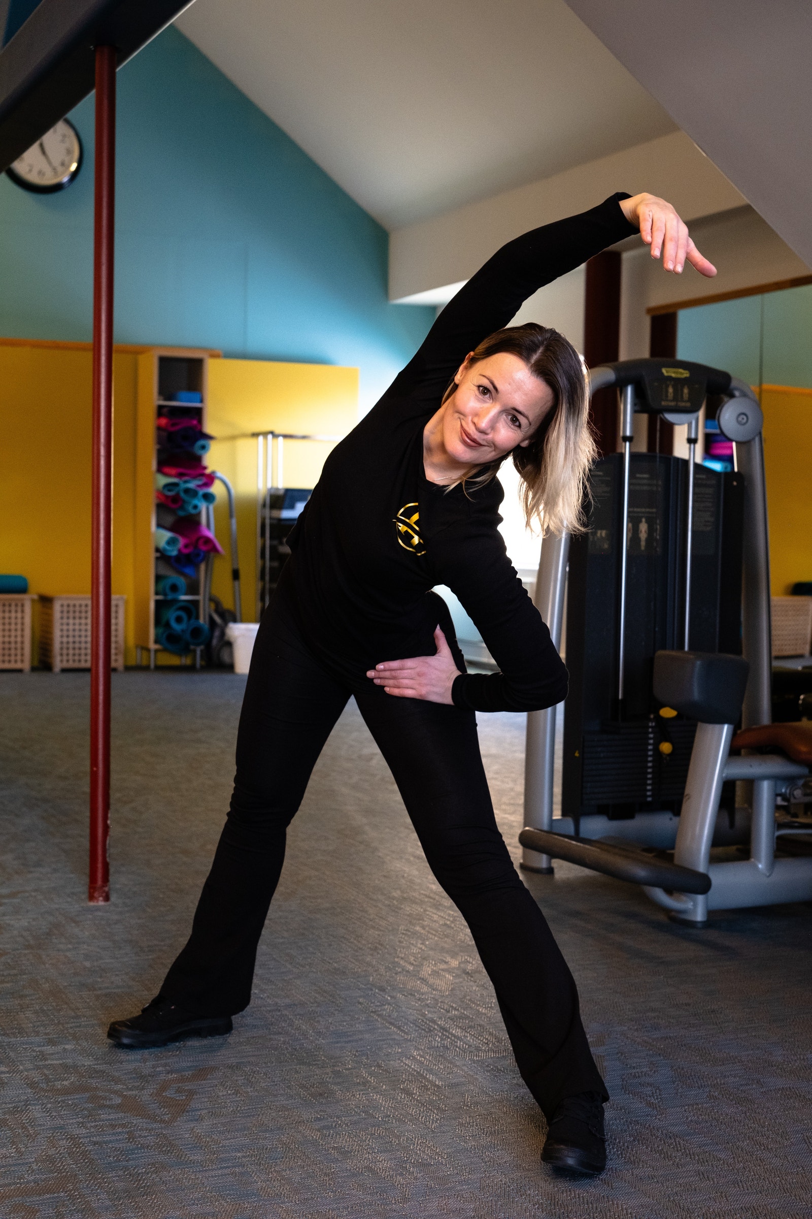 Kristine jobber som personlig trener på Holmsbu Resort og kan hjelpe deg med kostholdsråd, streching og sette opp treningsprogram, Galleribilde