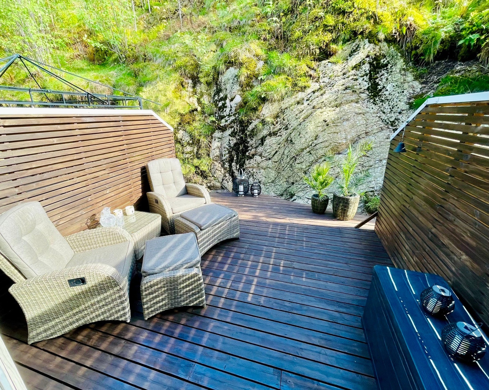 Her har du god plass og fine solforhold Galleribilde