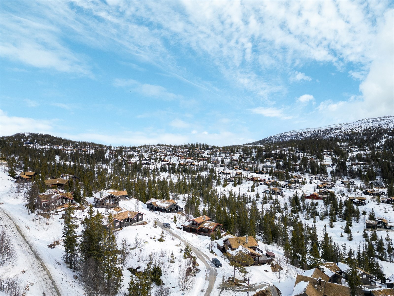 Kort vei til Gaustablikk høyfjellshotell og Den Lykkelige Sportsmann Gjestehus med afterski og servering. Galleribilde