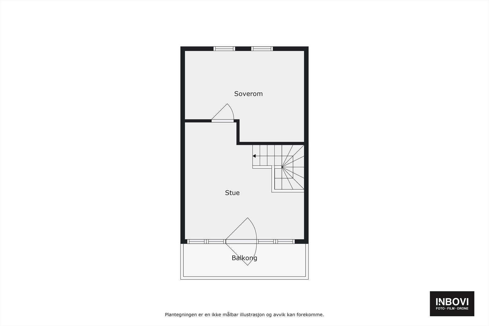 Plantegning - Loftetasje Galleribilde