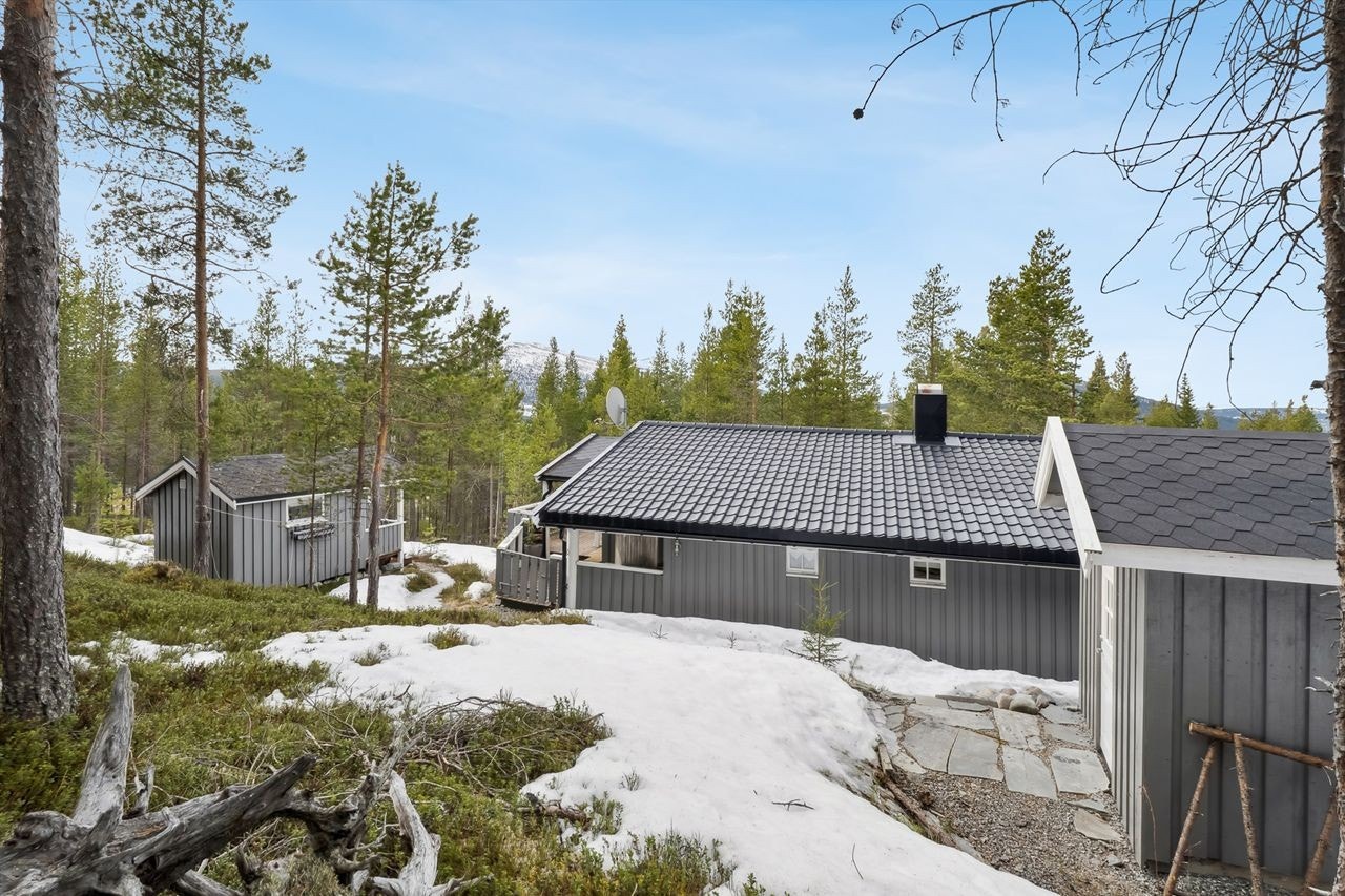 Eiendommen ligger usjenert til Galleribilde