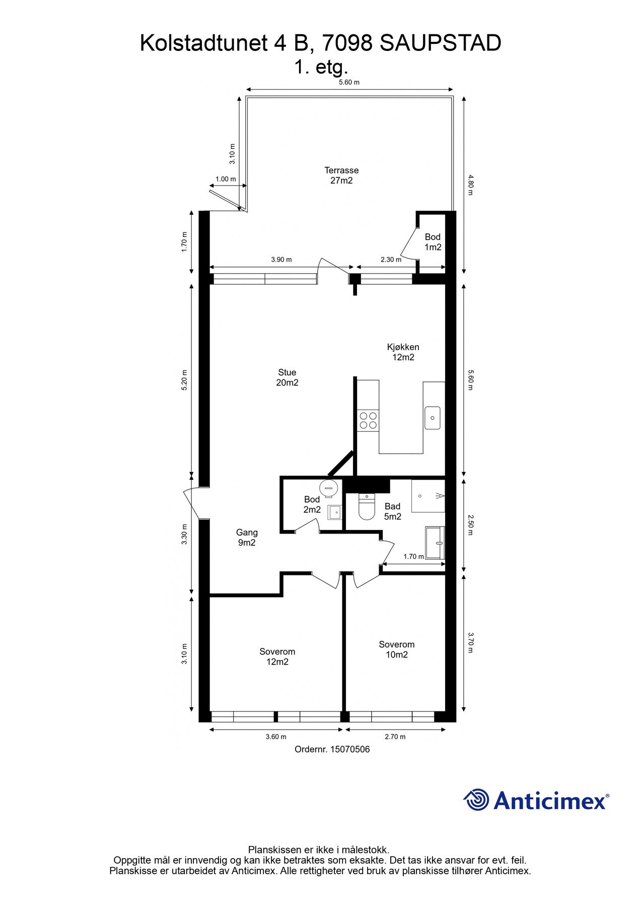 Plantegning. Galleribilde