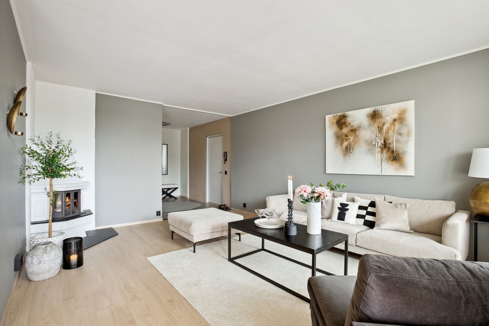 Leiligheten har nytt elektrisk anlegg fra 2025 - selvfølgelig utført av fagfolk. Galleribilde