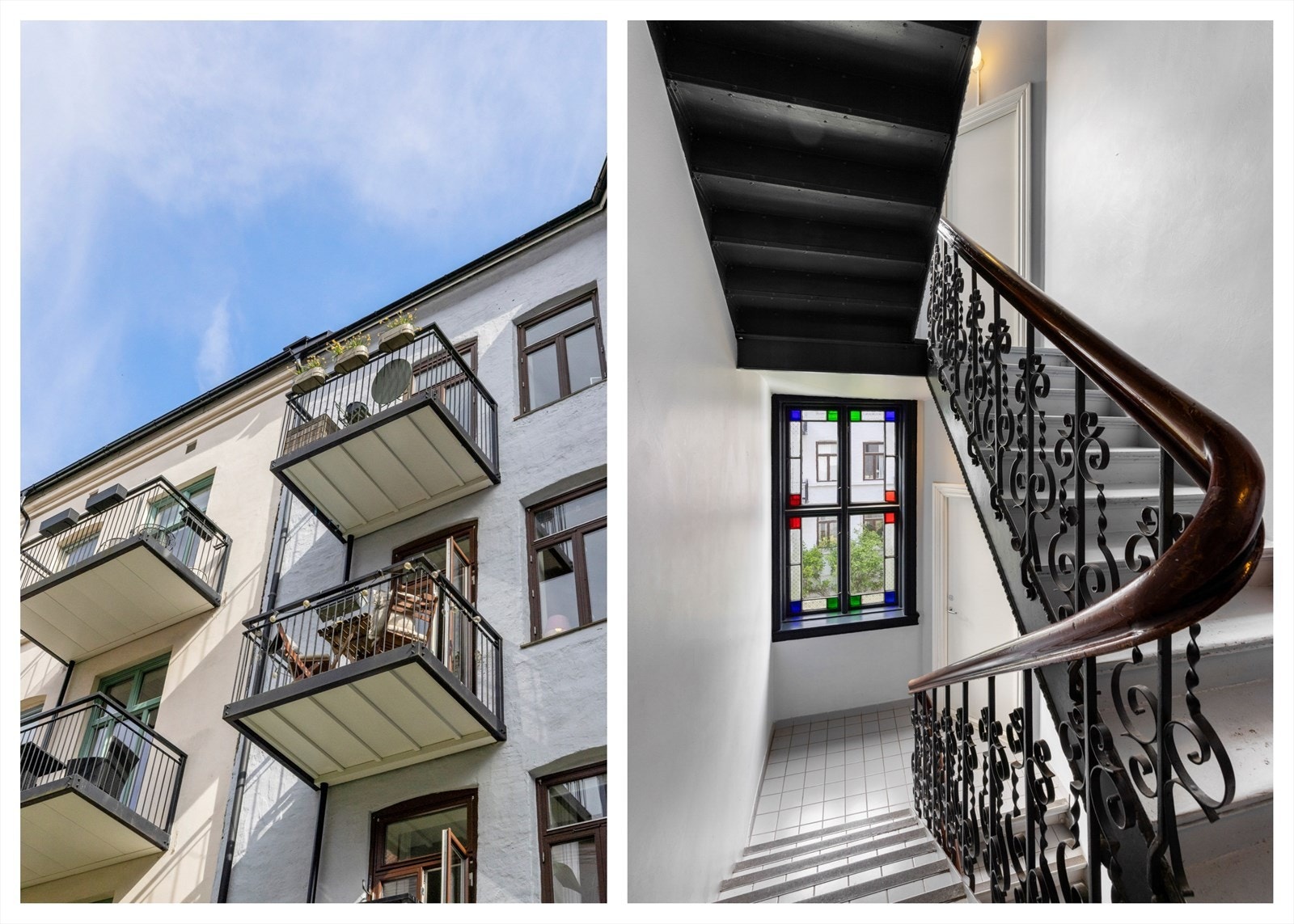 Flott, klassisk bygård med et moderne preg Galleribilde