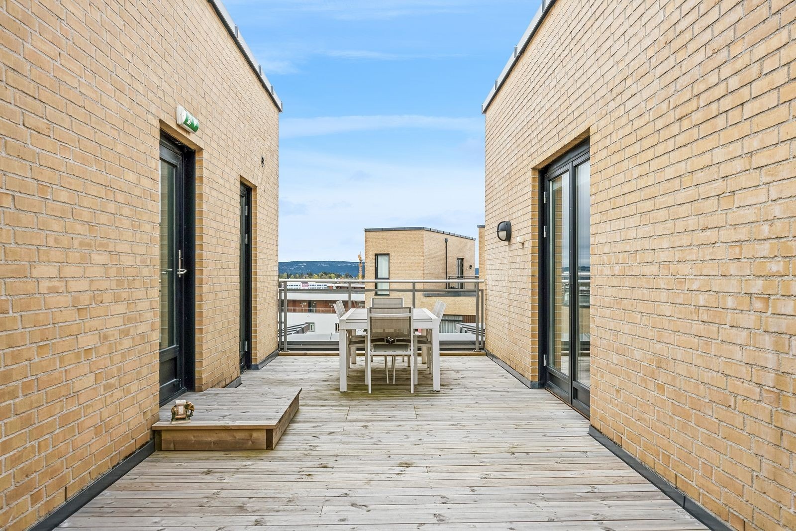 Flott stor privat takterrasse på ca 20 kvm! Galleribilde