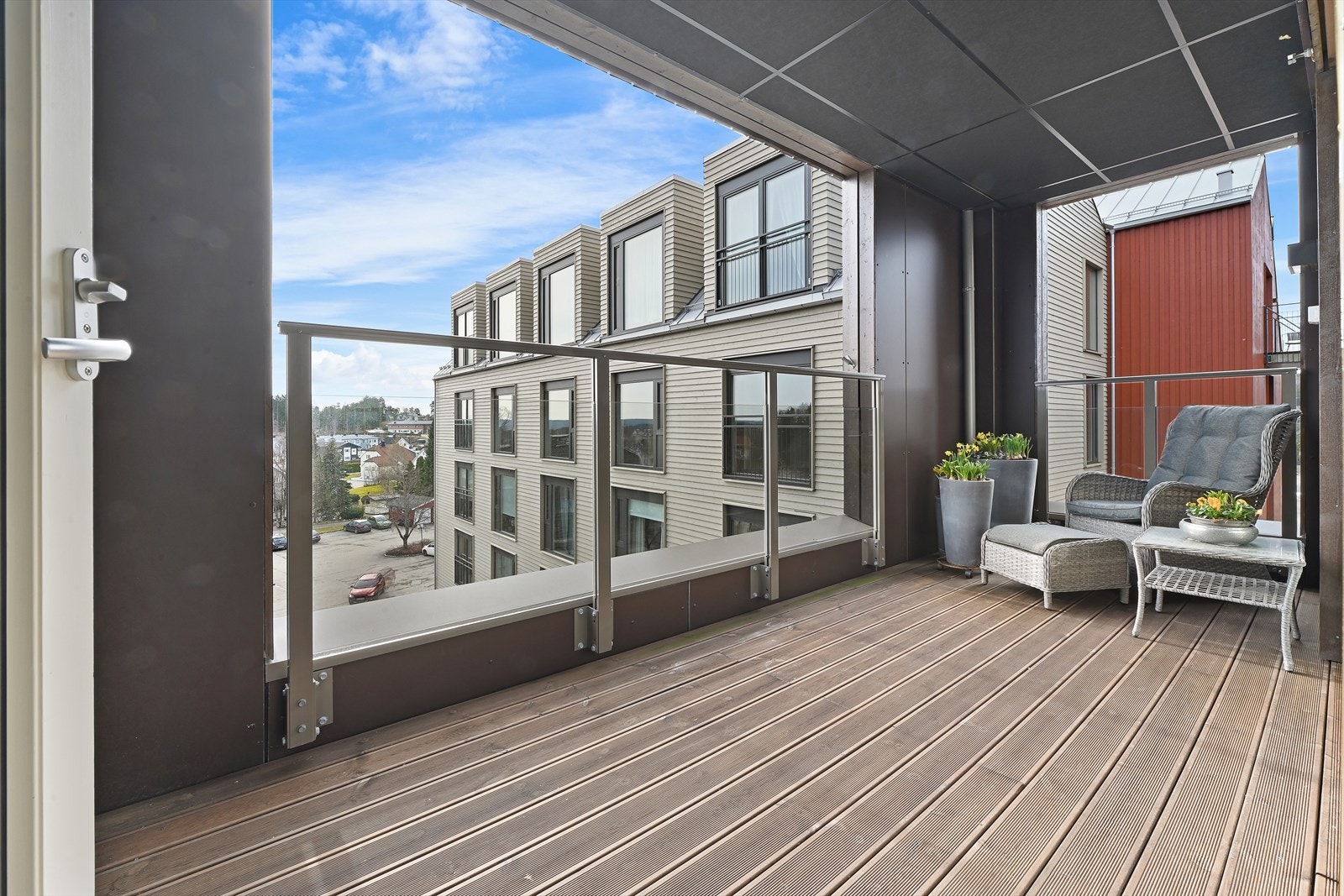 Overbygget balkong Galleribilde