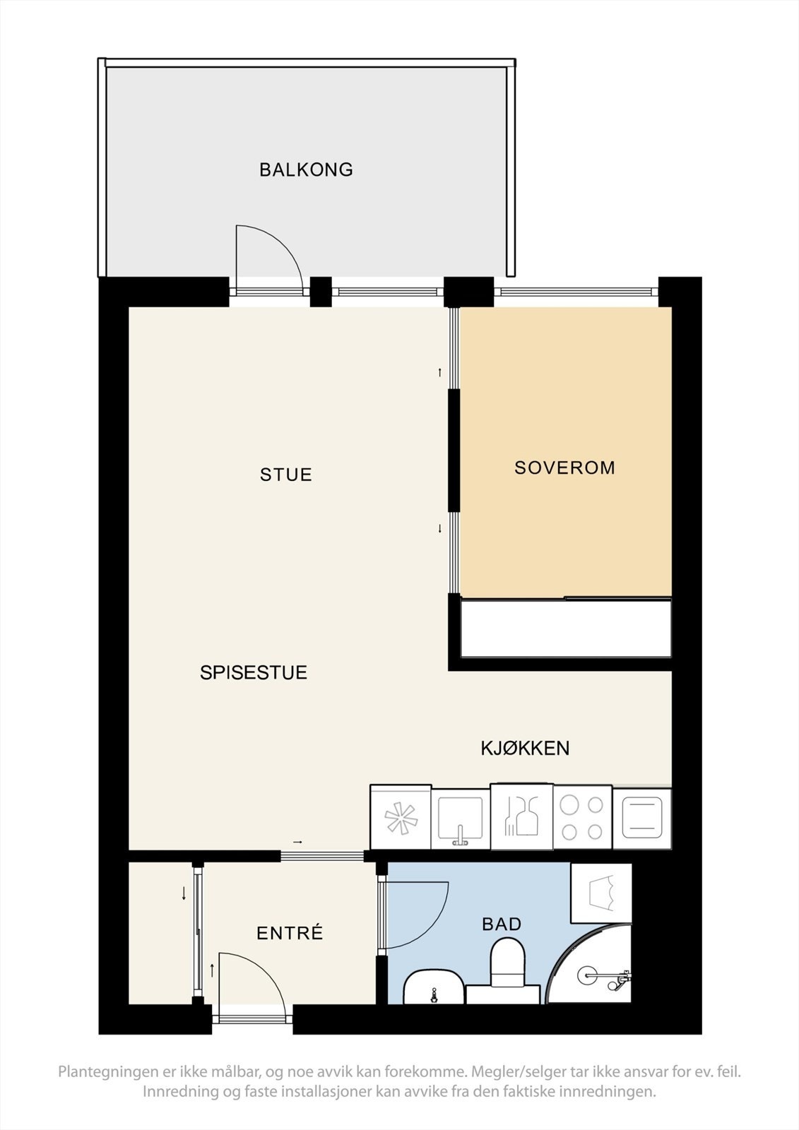 Plantegning. Galleribilde