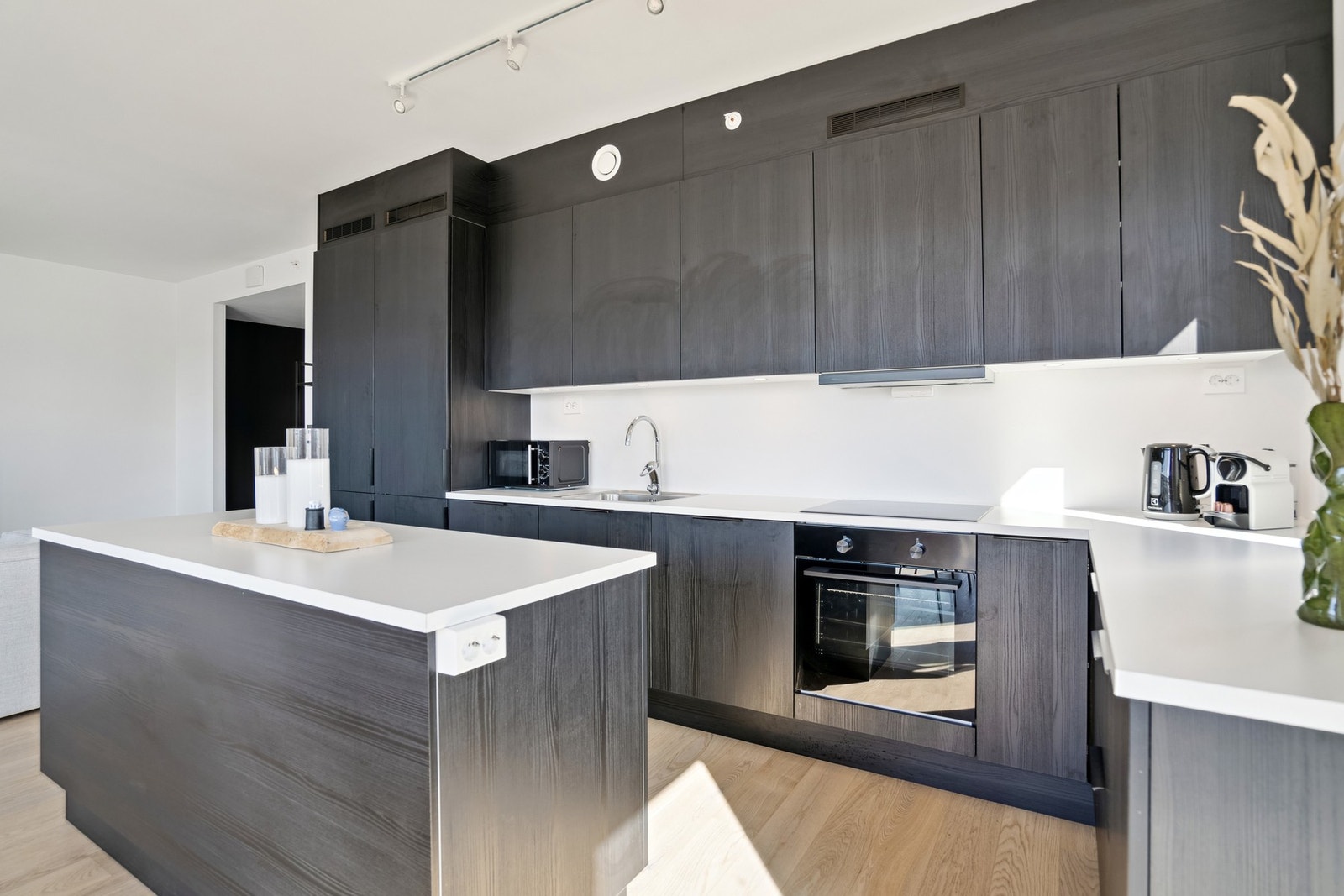 Den åpne løsningen, skaper flere sosiale soner. Galleribilde