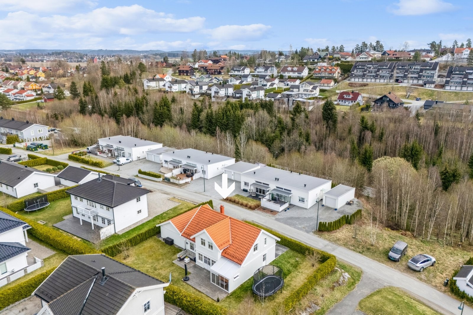Nyere boligfelt Galleribilde