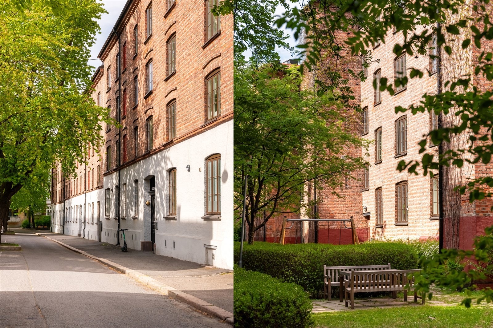 - Historiske Gråbeinkvartalet ligger skjermet og rolig til, men kort vei til Grünerløkka, Bjørvika og rett ovenfor Botanisk Hage - Galleribilde