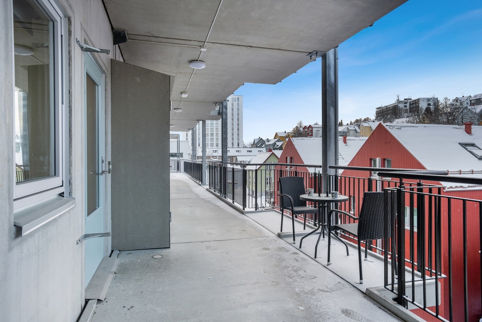 Storgata 166 har en meget sentral beliggenhet i Tromsø. Galleribilde