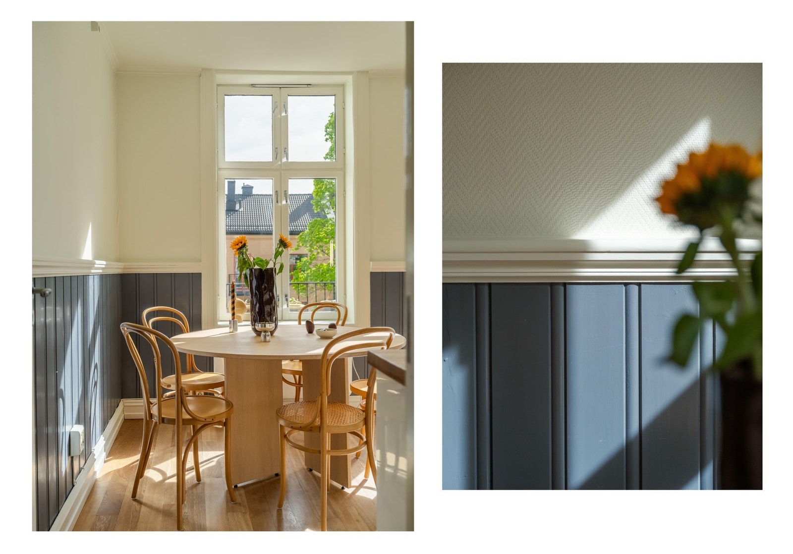 Sola står nydelig inn her på morgenen og formiddagen. Bildene er tatt ca kl. 10 som en referanse. Galleribilde