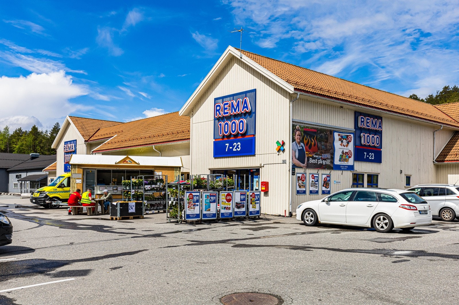 Risør sentrum. Galleribilde