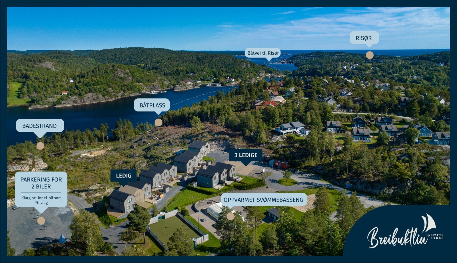 Oversiktsbilde over området. Galleribilde