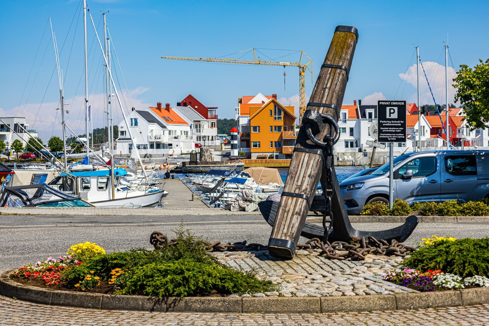 Risør sentrum. Galleribilde