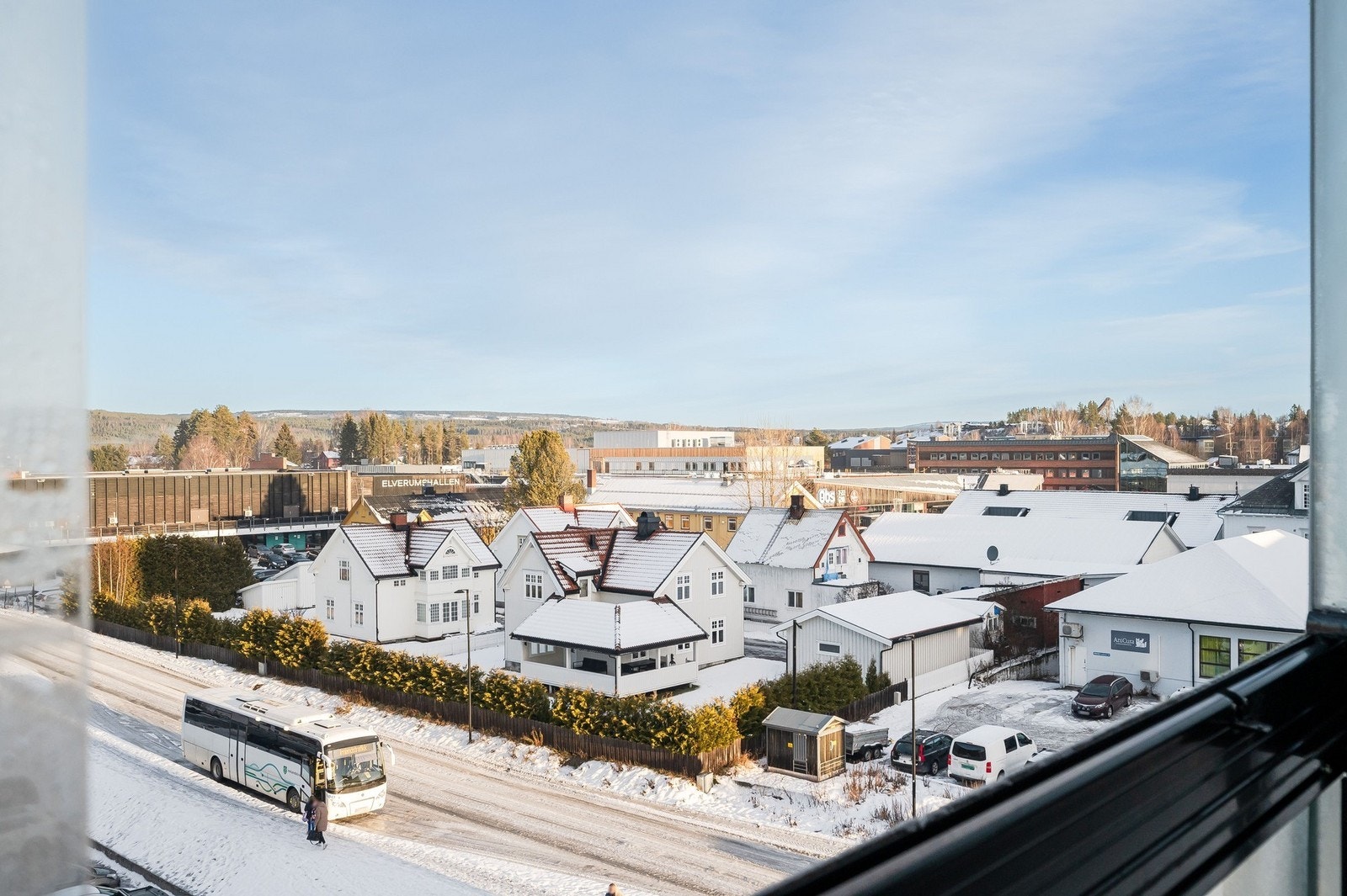 Utsikt også mot sentrum. Galleribilde