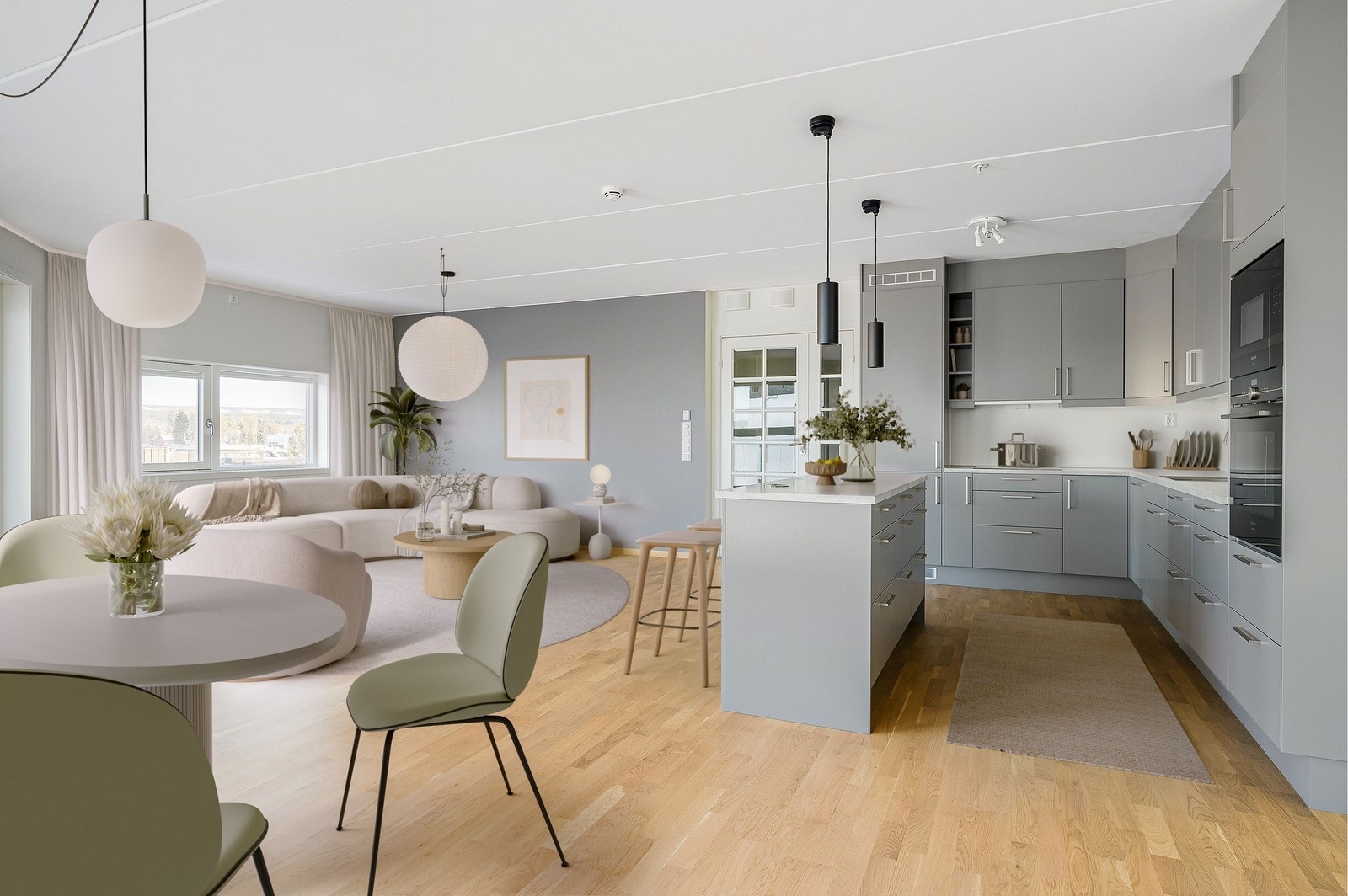 Velkommen til Eivind Torps veg 2 - en moderne 3-roms i 5.etasje med parkering. Galleribilde