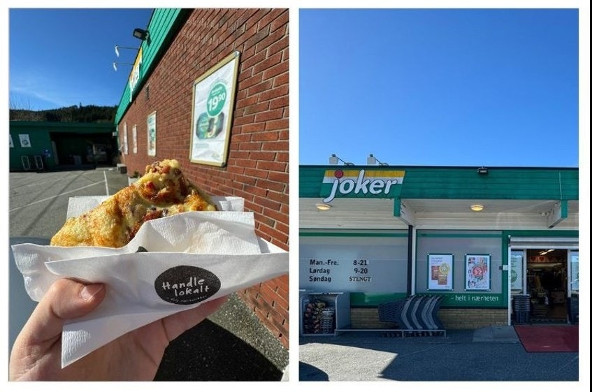 På Joker kan du kjøpe de beryktede fleskepannekakene - de er ikke oppskrytt. Galleribilde