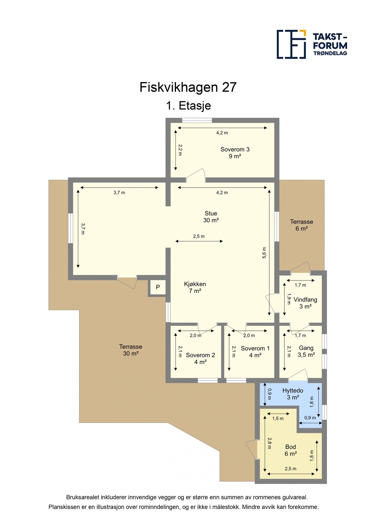 Plantegning. Galleribilde