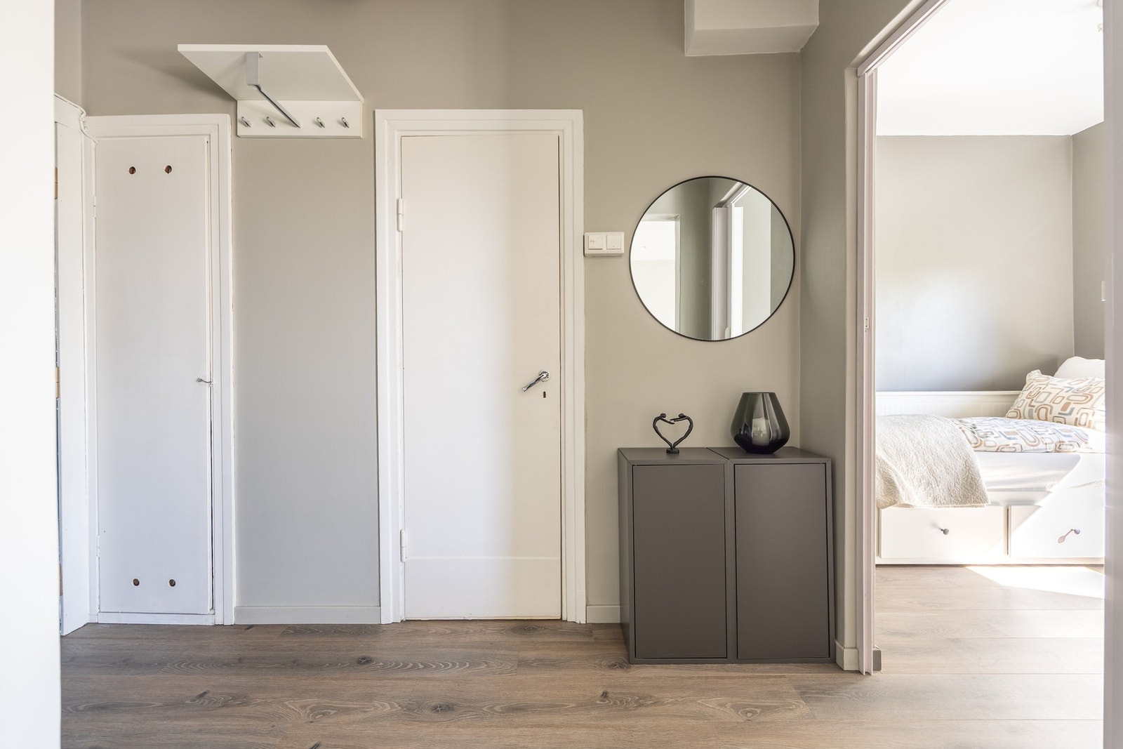 Leiligheten fikk nytt gulv i 2022. Galleribilde