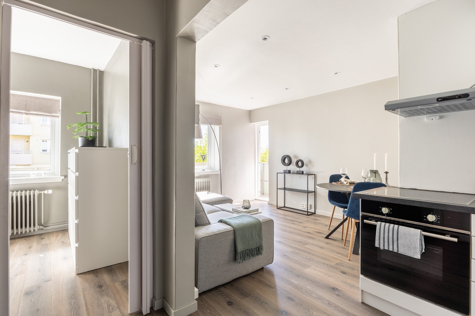 Leiligheten er lys og innbydende med en god planløsning. Galleribilde