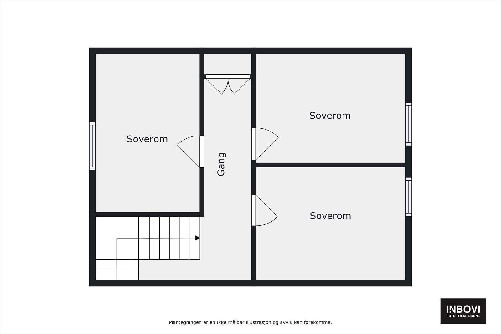 Plantegning 2.etg Galleribilde