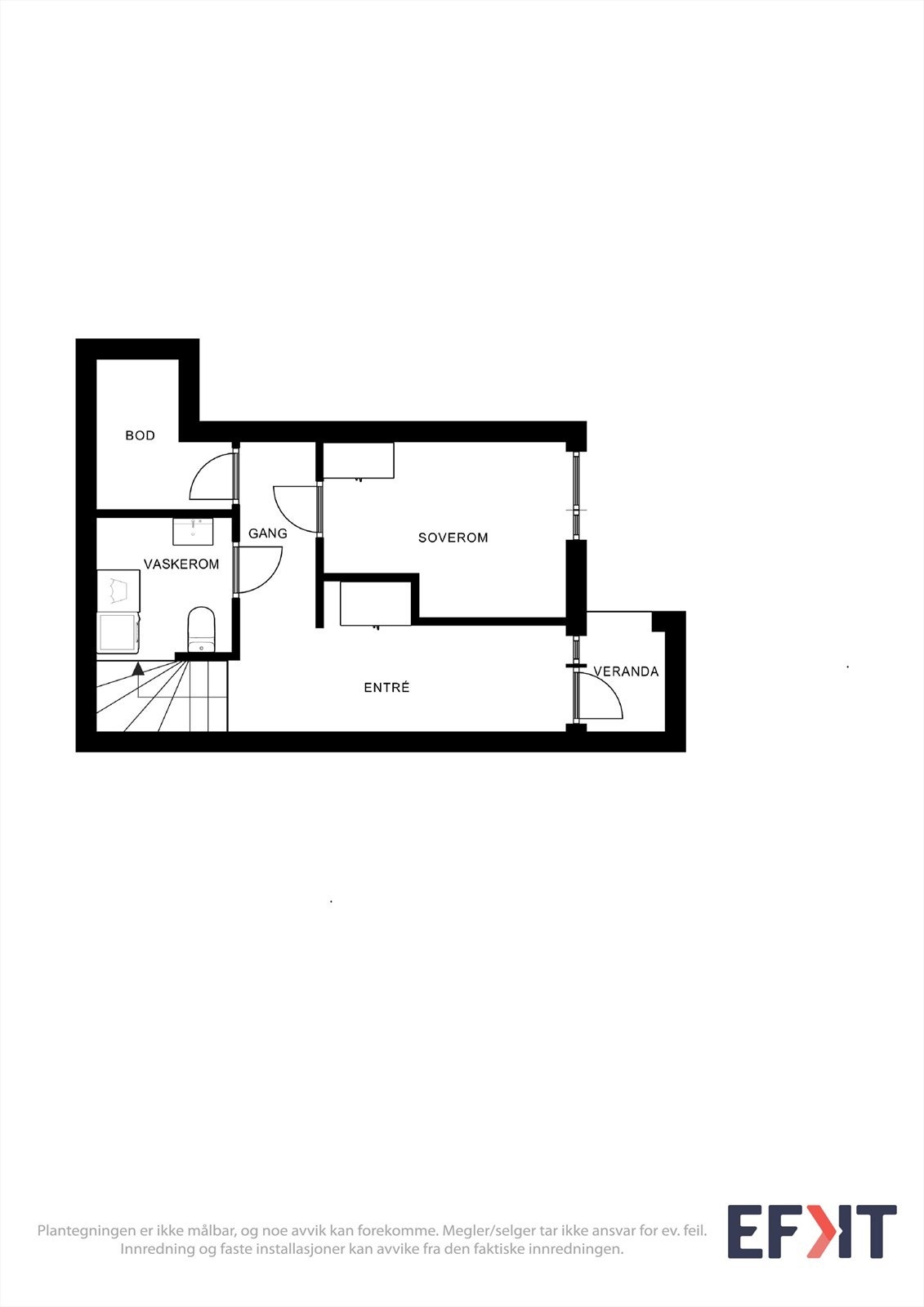 Plantegning sokkeletasje hoveddel. Galleribilde