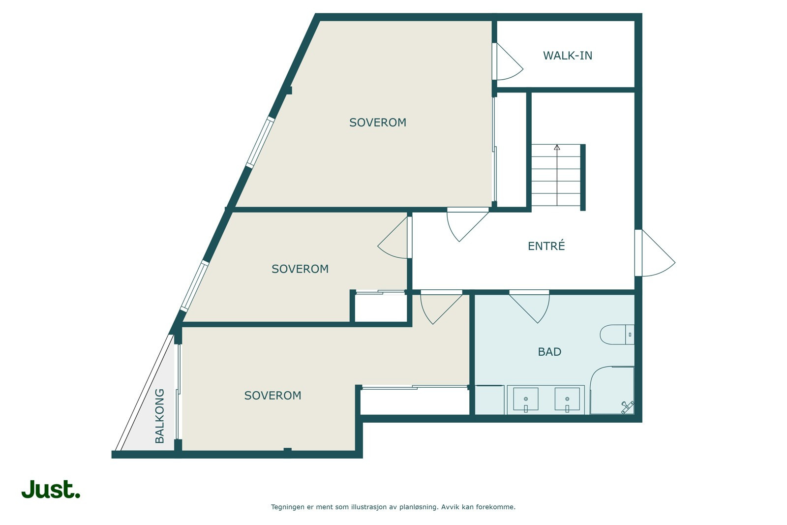 Planskisse 4. etasje (plan 5)