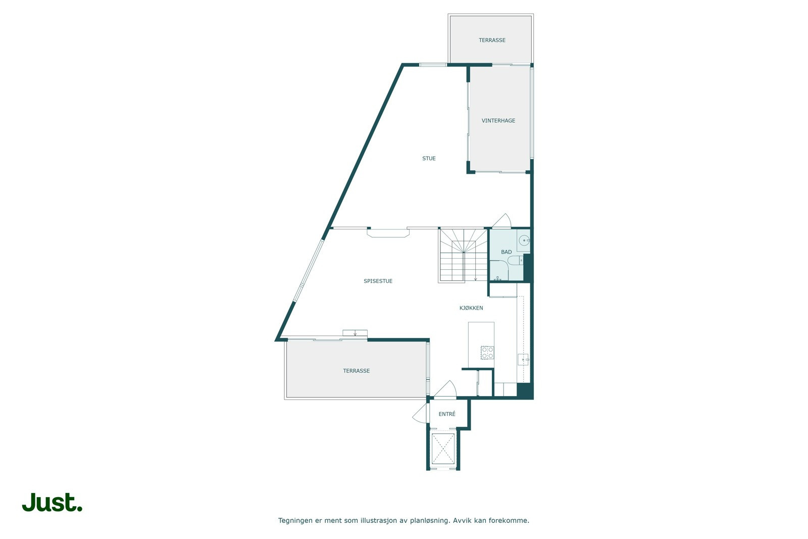 Planskisse 5. etasje (plan 6)