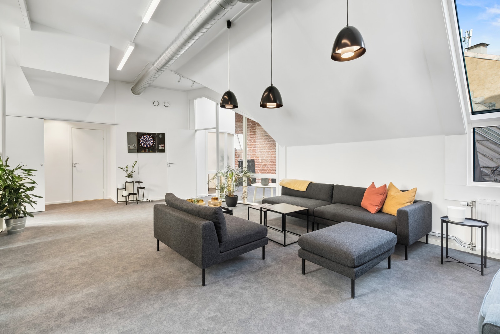 Kontoret har flere sosiale soner Galleribilde