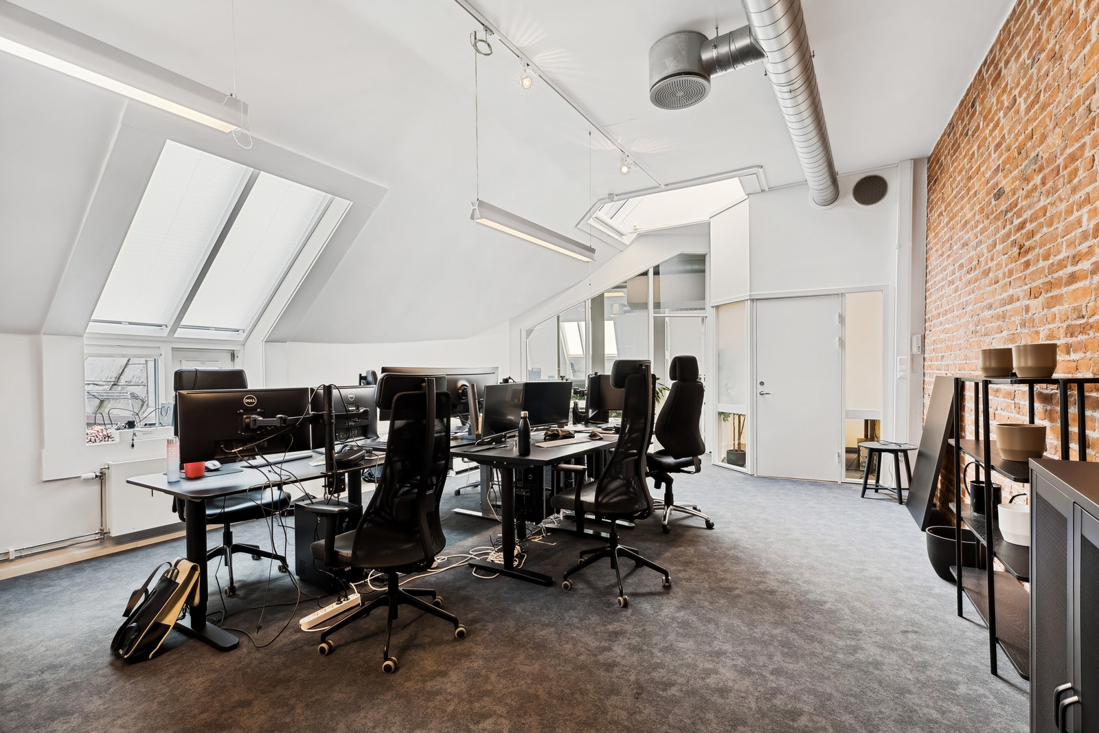 Åpen kontorlandskap Galleribilde