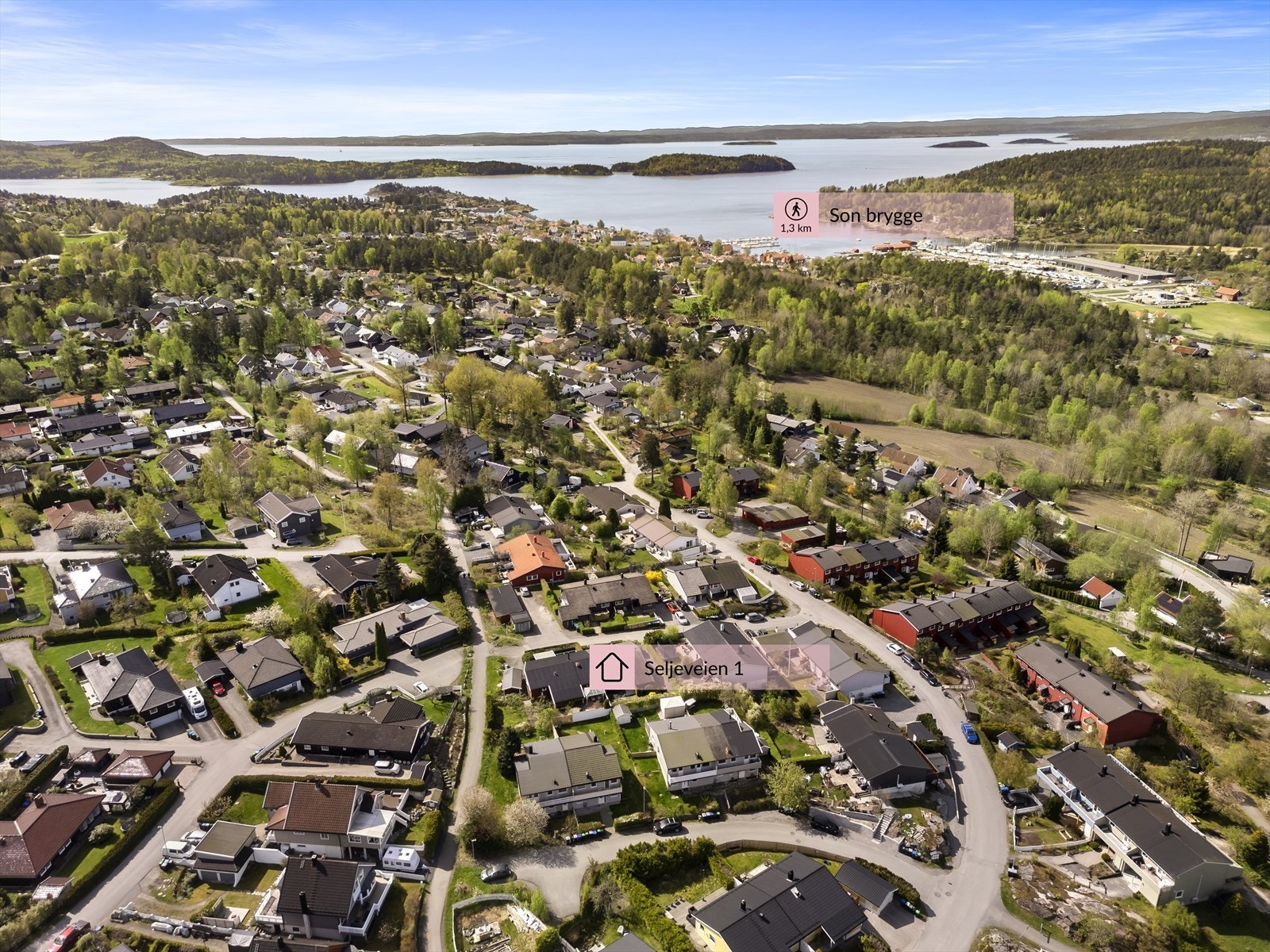 Dronefoto Galleribilde