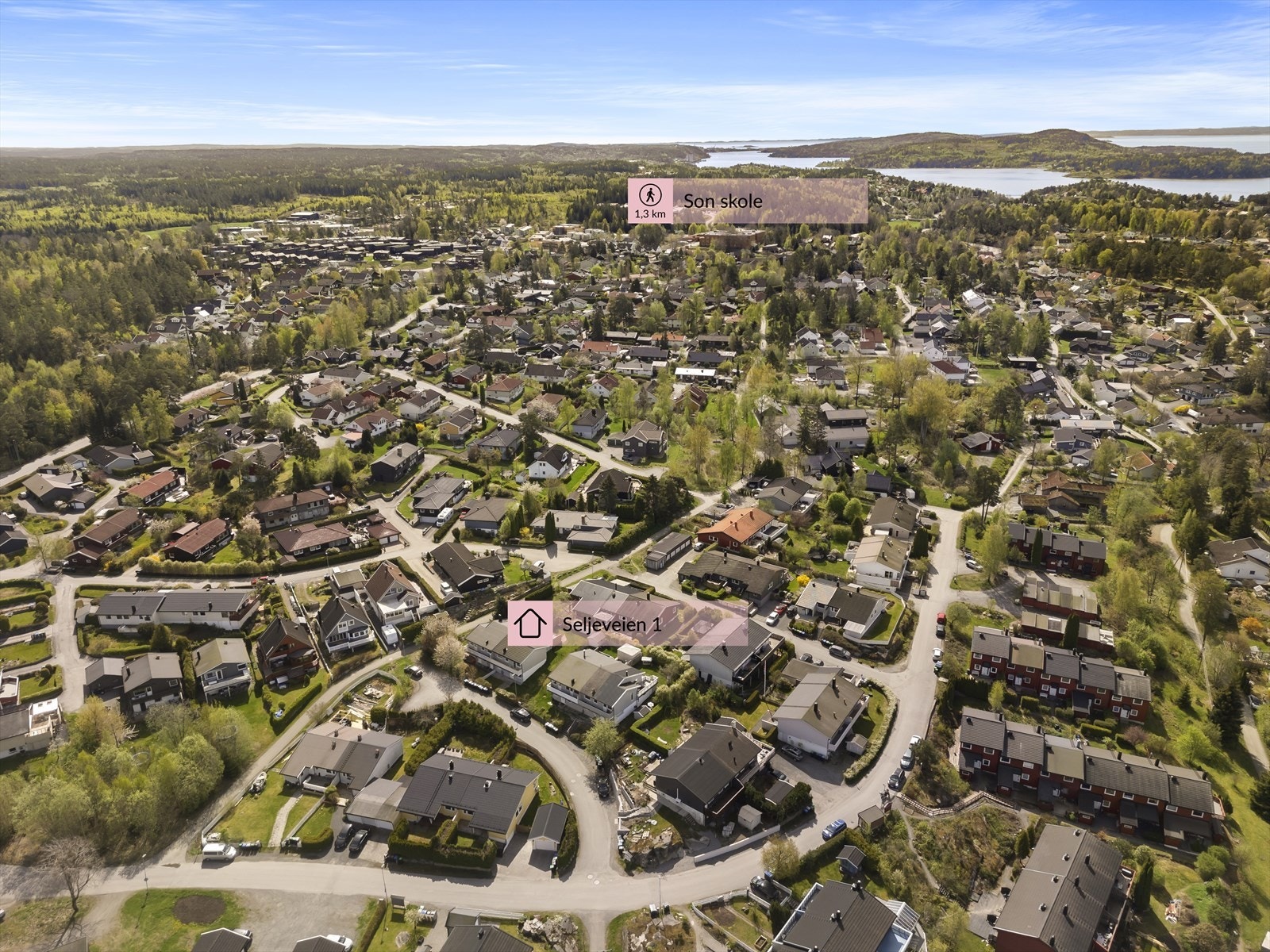 Dronefoto Galleribilde