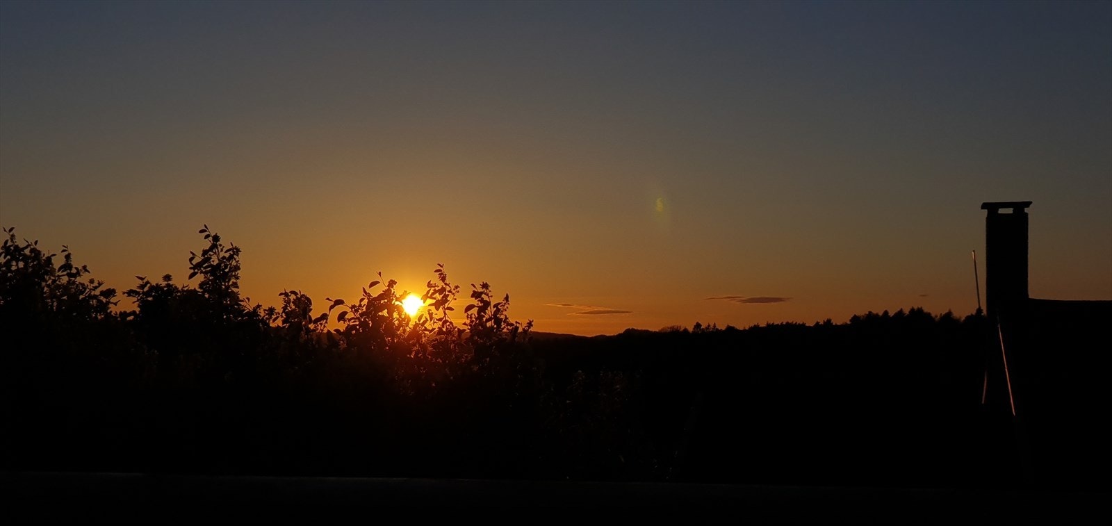Vakker solnedgang (selgers bilde) Galleribilde