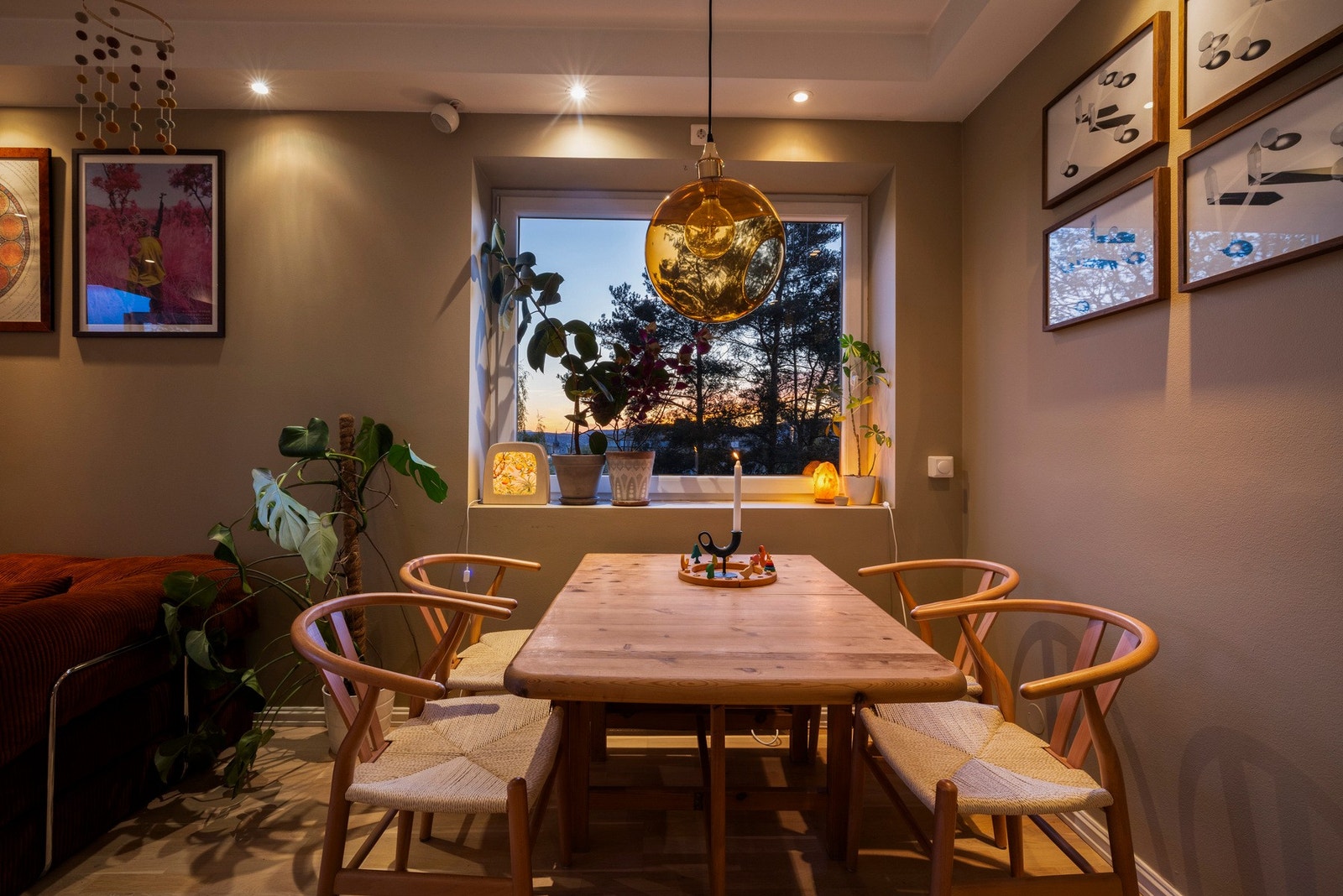 Her kan koselige måltider nytes Galleribilde