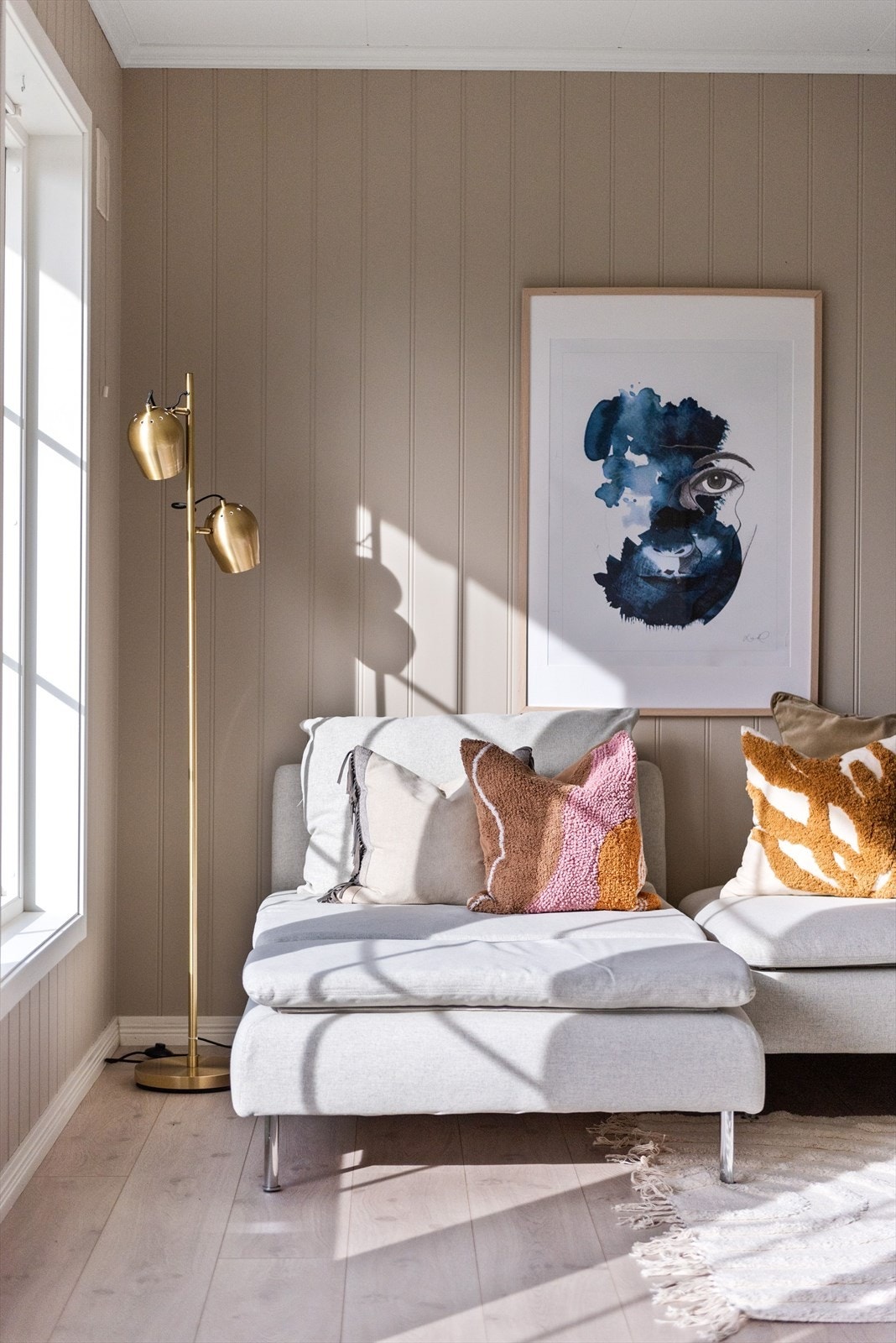 Stue - Detalj. Galleribilde