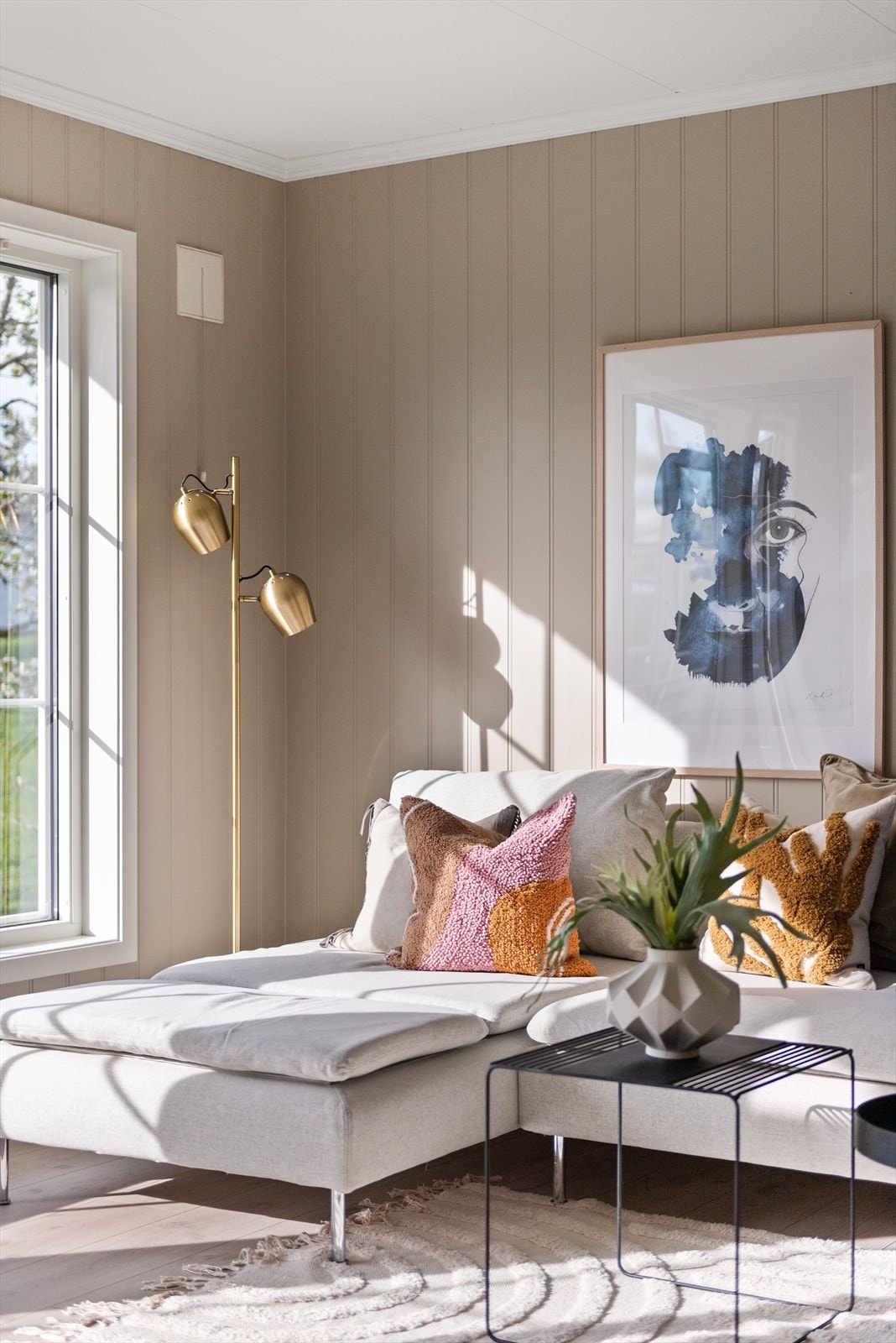 Stue - Detalj. Galleribilde