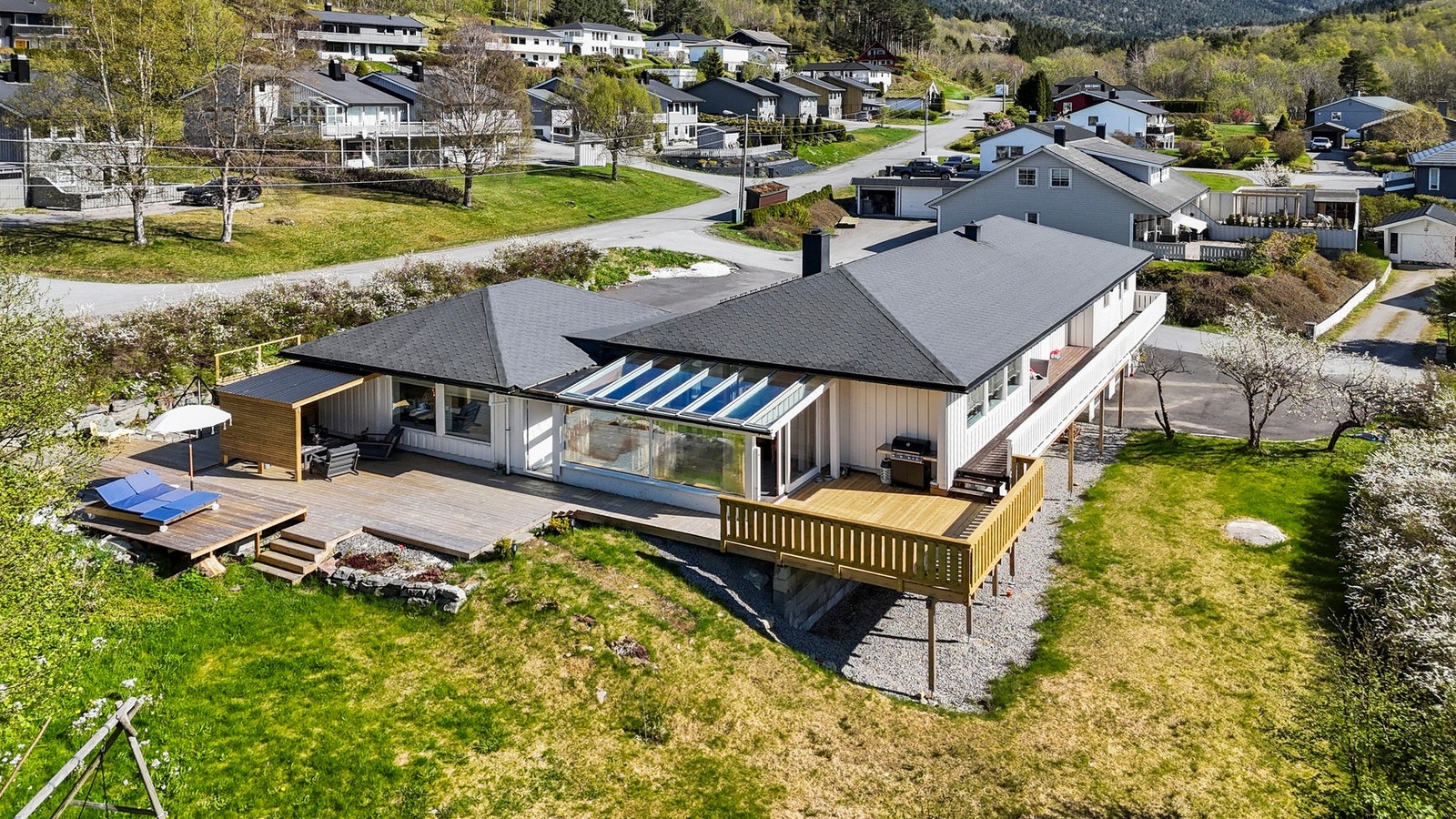 Dronefoto. Galleribilde