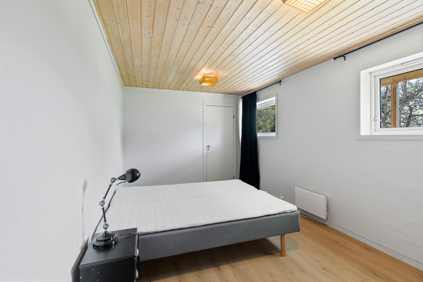 Leiligheten har ett soverom. Galleribilde