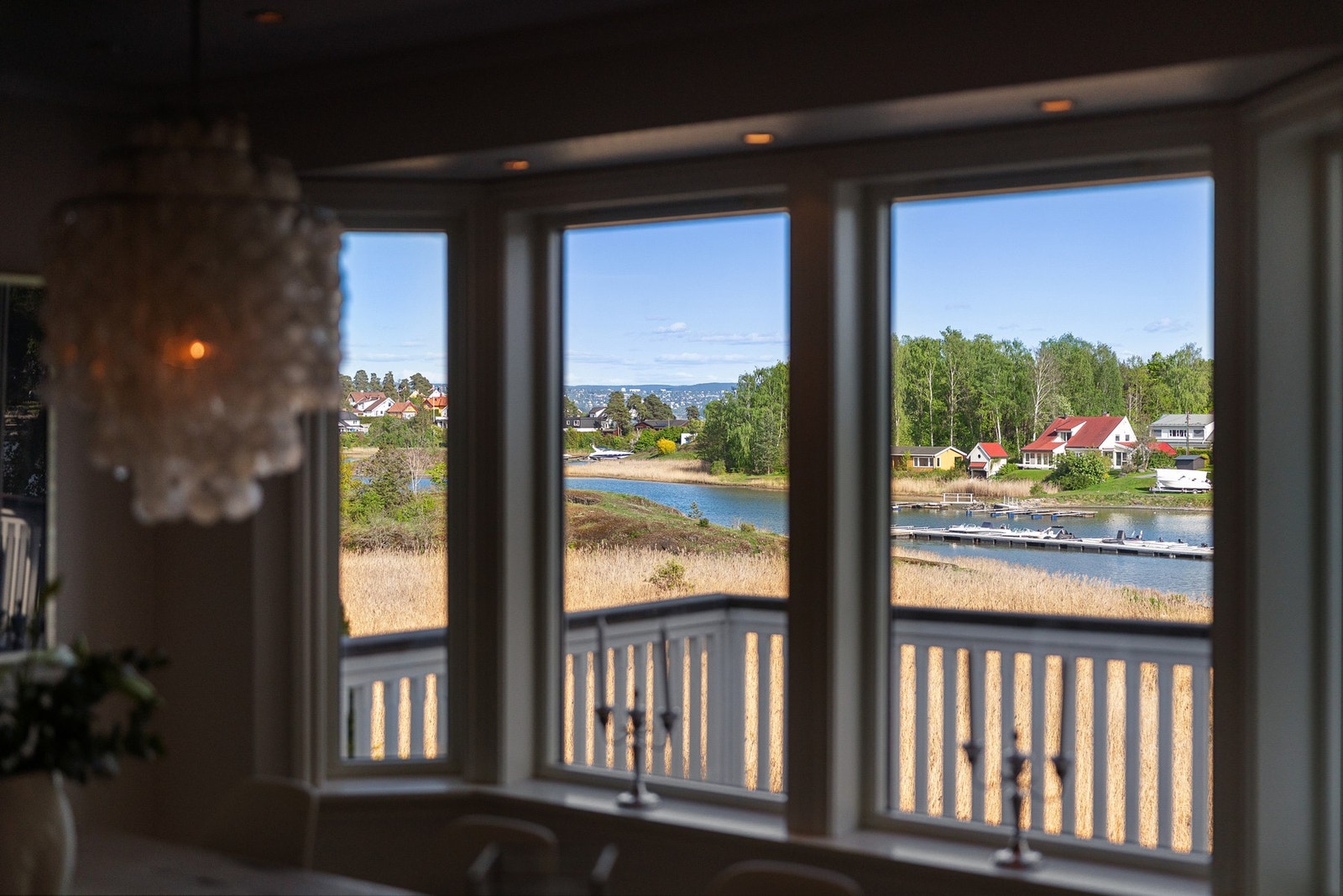 Utsikt fra spiseplassen. Galleribilde