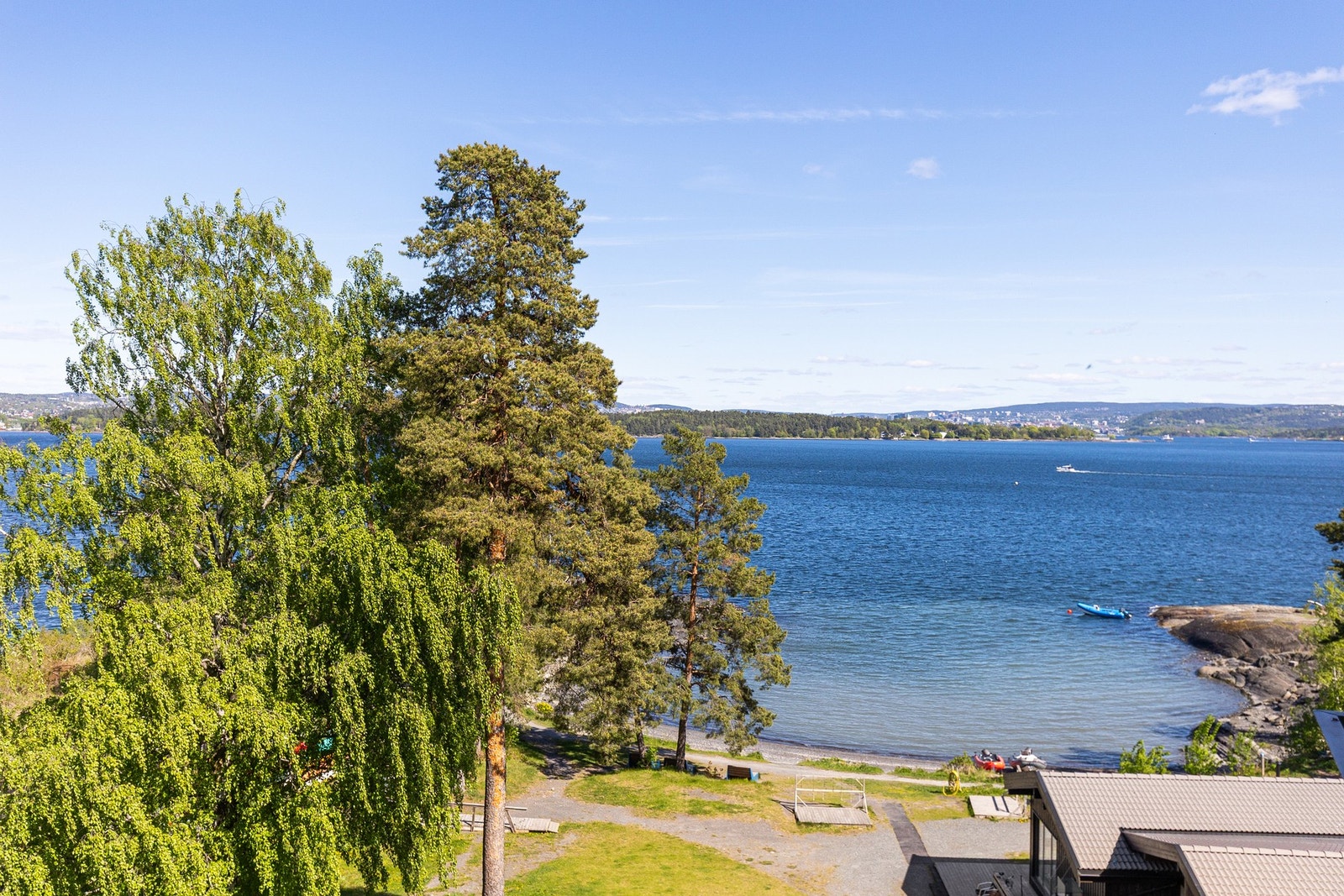 Utsikten fra balkongen. Galleribilde
