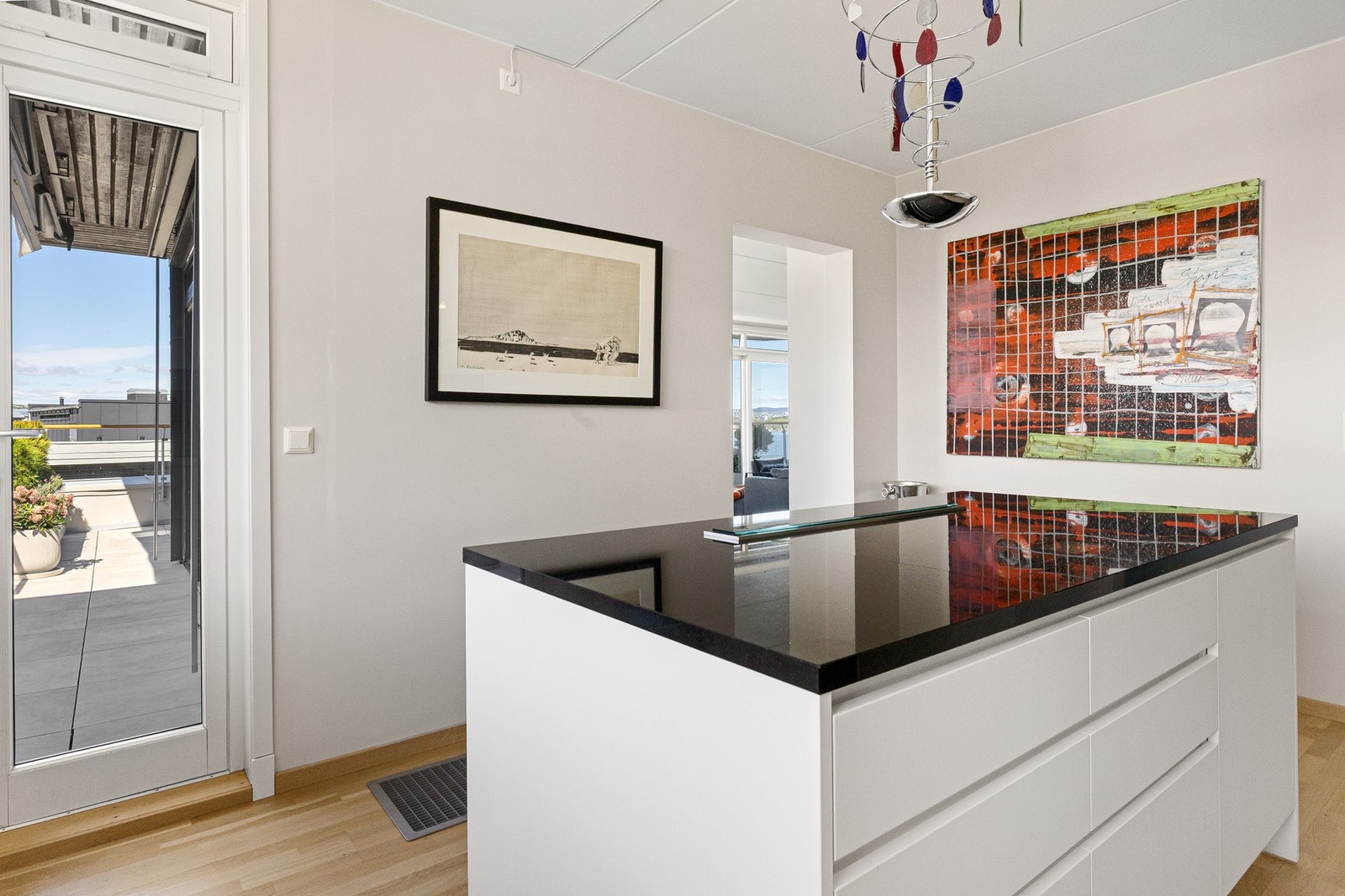 Kjøkken. Galleribilde