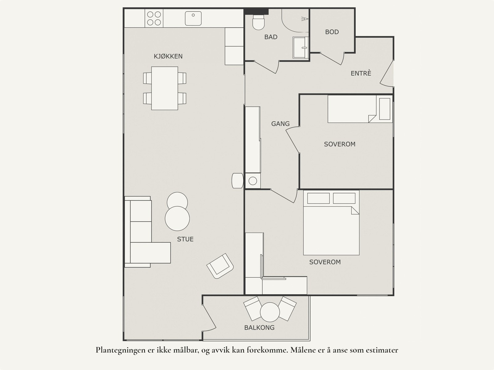 Plantegning. Galleribilde