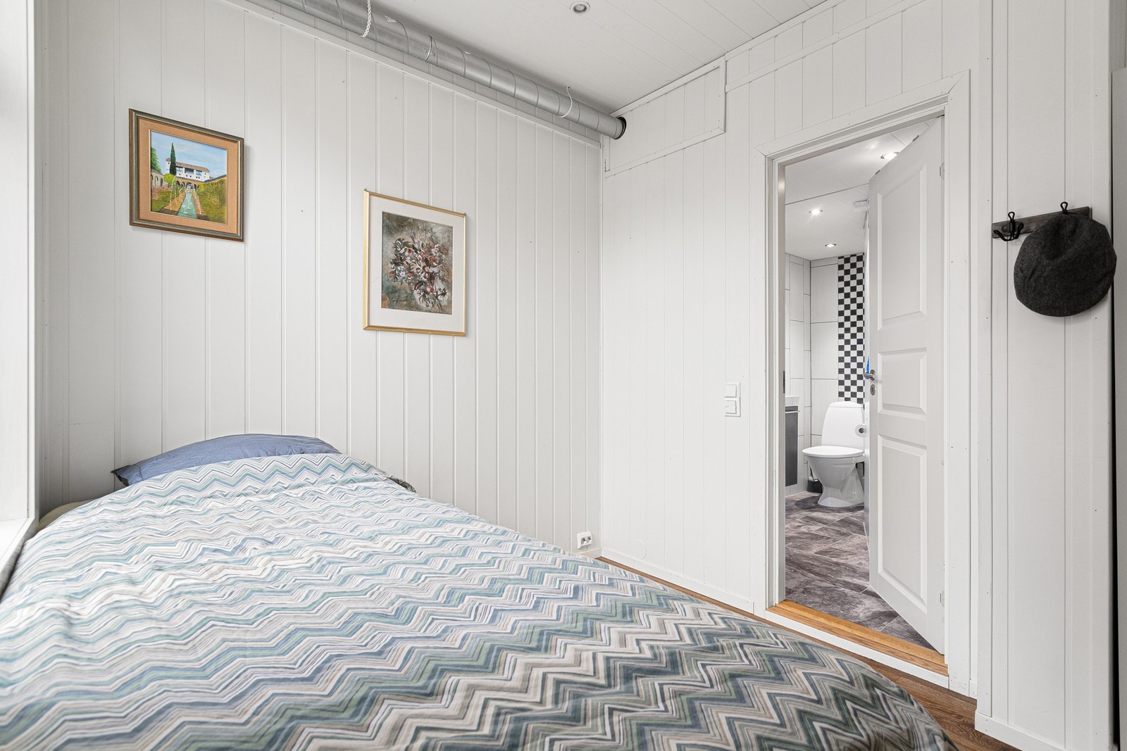 Soverommet er på 6,3kvm. Galleribilde