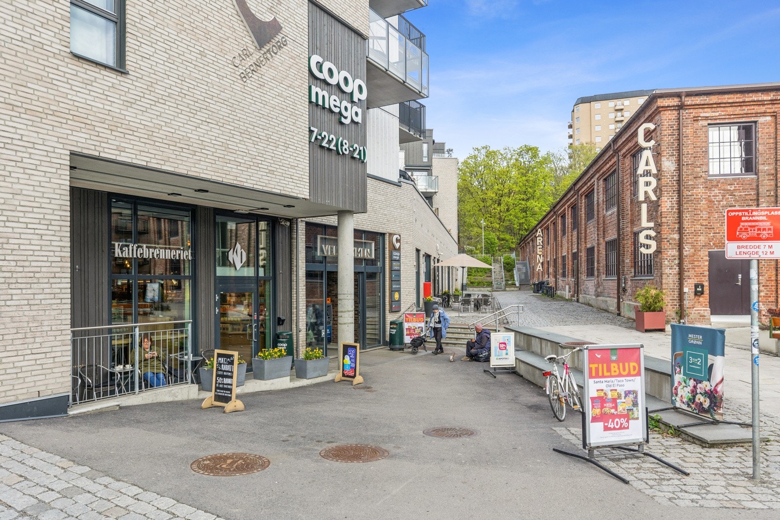 Fra Carl Berner med svært god vareutvalg Galleribilde