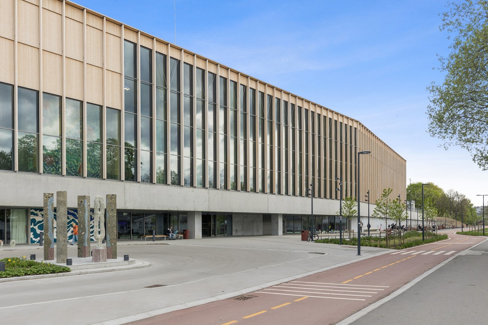 Nye Tøyenbadet er også i kort gangavstand fra boligen Galleribilde